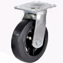 Колесо большегрузное обрезиненное поворотное (SCd55) 125 мм