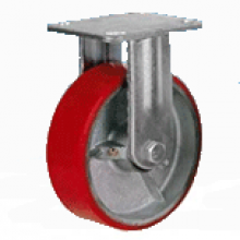 Колесо большегрузное полиуретановое неповоротное (FCp80) 200 мм