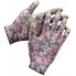 Перчатки GRINDA садовые, прозрачное нитриловое покрытие, размер L-XL, черные