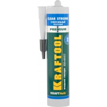 Клей монтажный KRAFTOOL KraftNails Premium KN-601T, суперсильный, прозрачный, 310мл