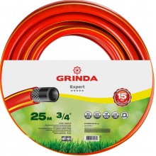 Шланг GRINDA EXPERT поливочный, 30 атм., армированный, 3-х слойный, 3/4"х25м