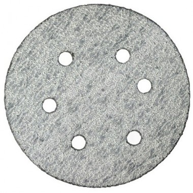 Круг шлифовальный URAGAN Универсальный с покрытием стеарата цинка на липучке, 6 отверстий, 150мм, Р60, 5шт