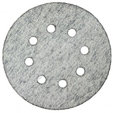 Круг шлифовальный URAGAN Универсальный с покрытием стеарата цинка на липучке, 8 отверстий, 125мм, Р100, 50шт