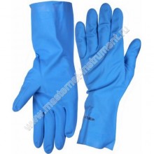 Нитриловые перчатки ЗУБР ЭКСПЕРТ 11255-L, повышенной прочности, с х/б напылением, размер L