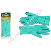 Маслобензостойкие нитриловые перчатки KRAFTOOL 11280-XL , повышенной прочности, с х/б напылением, размер XL
