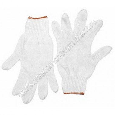 Трикотажные перчатки STAYER МASTER 11402-XL, 7 класс вязки, х/б, размер L-XL