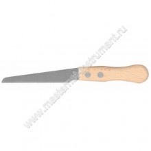 Ножовка KRAFTOOL Unicum 15195-10-25, по дереву, пиление заподлицо с поверхностью, шаг зубьев 25 TPI (1 мм), толщина полотна 0,3 мм, длина 100мм
