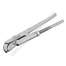 Трубный рычажный ключ НИЗ 2731-0, цельнокованый, Сr-V сталь, № 0, длина 250мм.