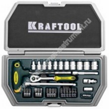 Набор KRAFTOOL INDUSTRY 27970-H34, слесарно-монтажного инструмента, 34 предмета