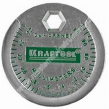 Измеритель зазора свечи KRAFTOOL 43258, с градуировкой, 0,4-2,6 мм