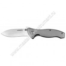 Средний складной нож STAYER PROFI 47621-1, металлическая рукоятка, нержавеющее лезвие.