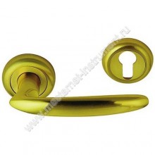 Межкомнатные дверные ручки LEGIONER 53039-SG, цвет - матовое золото