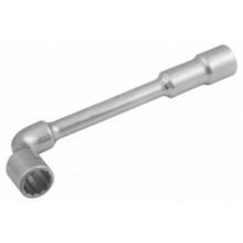 Торцовый ключ ЗУБР ЭКСПЕРТ 27187-17, Г-образный, Cr-V сталь, хромированное покрытие, 17мм.