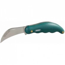 Складной нож садовода RACO 4204-53/122B, пластиковая рукоятка, нержавеющее лезвие, длина 175 мм.