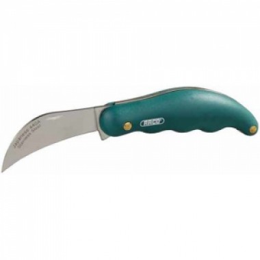 Складной нож садовода RACO 4204-53/122B, пластиковая рукоятка, нержавеющее лезвие, длина 175 мм.