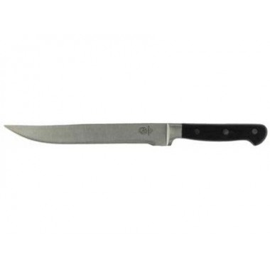Нарезочный нож LEGIONER AUGUSTA 47860-S, тип Line, с деревянной ручкой, нержавеющим лезвием, длина 180 мм.