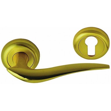 Межкомнатные дверные ручки LEGIONER 53010-SN, цвет - матовый никель
