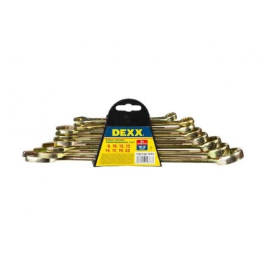 Набор комбинированных ключей DEXX 27017-H8