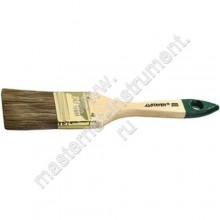 Кисть плоская STAYER  LASUR-STANDART, смешанная (натуральная и искусственная) щетина, деревянная ручка, 20 мм