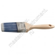 Кисть плоская STAYER  AQUA-LUX, искусственная щетина, неокрашенная профессиональная деревянная ручка, 25 мм