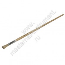 Кисть узкая угловая STAYER  UNIVERSAL-STANDART, светлая натуральная щетина, деревянная ручка, 15 мм