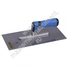 Гладилка STAYER ПРОФИ нержавеющая с двухкомпонентной ручкой, 130х280 мм