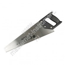 Ножовка STAYER TOP CUT по дереву, 2-компонентная пластиковая ручка, закаленный универсальный крупный зуб, TPI 5 ( 5 мм ), 400