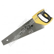 Ножовка STAYER COBRA SUPER FINE по дереву, 2-компонентная пластиковая ручка, 3D-заточка, закаленный мелкий зуб, 9 TPI (2,8мм), 350мм