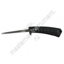 Ножовка STAYER MASTER по гипсокартону, пластиковая ручка, сменное полотно, 17 TPI ( 1,5 мм ), 120 мм