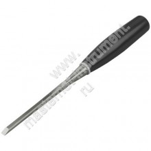 Стамеска STAYER ЕВРО плоская с пластмассовой ручкой, 6 мм