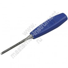 Стамеска STAYER ЕВРО полукруглая с пластмассовой ручкой, 6 мм