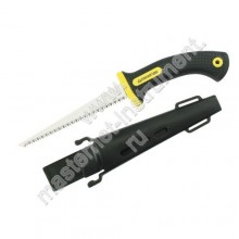 Ножовка STAYER по гипсокартону, 3D-заточка, 2-компонентная ручка, чехол, 3.0х150 мм / 8 TPI