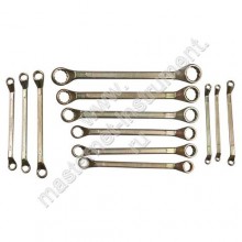 Набор STAYER Ключи ТЕХНО накидные изогнутые, 6-32 мм, 12 предметов