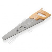 Ножовка ЗУБР ЭКСПЕРТ по дереву, универсальный закаленный зуб, деревянная ручка, шаг зуба 3,5 мм, 350 мм
