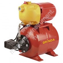 Насосная станция GRINDA электрическая, пропускная способность 3600 л/час, высота подачи воды: 45 метров, 1100 Вт