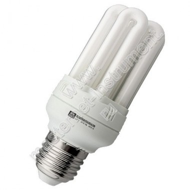 Энергосберегающая лампа СВЕТОЗАР Стержень - 4U, цоколь E27(стандарт), теплый белый свет (2700 К), 10000 час, 25Вт(125)